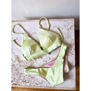 Victoria's Secret Green Bikini 2 Piece NWT Size Small